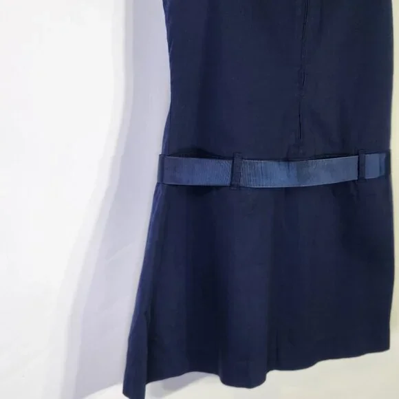 NWT The Children’s Place Navy Blue Jumper Dress w/ Pleated Skirt – Size 14 Plus - Picture 9 of 11